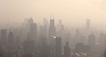 Florencia Levy - From the series Fossil Place, “There are days when we can ´t go out due to the pollution levels; I know it looks like a romantic fog to you, but is not”