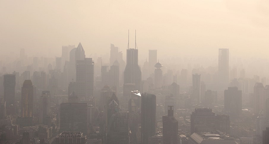 Florencia Levy
From the series Fossil Place, “There are days when we can ´t go out due to the pollution levels; I know it looks like a romantic fog to you, but is not”, 2018
color photography printed on Rag paper, 40 x 19 in.