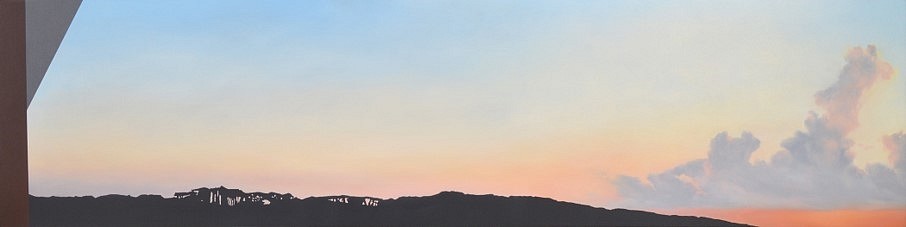 Lillian Bayley Hoover
Untitled, 2018
oil on panel, 12 x 48 in.