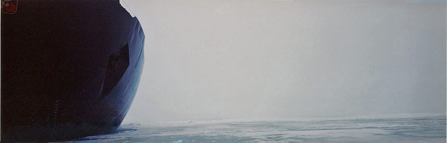 Stuart Klipper
Icebreaker 50 Let Pobedy, at the geographic North Pole, 2009
Color photograph, 18 x 54 in.