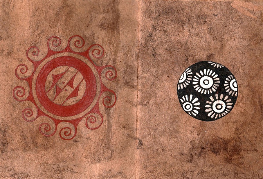 Jesus Mora
Genesis, 2018
gouache on handmade paper, 8 x 12 in.