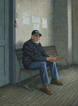 Jeff Chapman-Crane
A Day Too Long, 2019
egg tempera, 24 x 18 in.