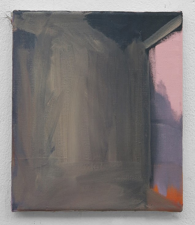 Luca Nejedly
Room With Window, 2013
oil on canvas, 11.8  x 9.4 inches