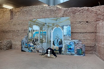 Patricia Lambertus - Carrier Girl, live at ease, Historic Roman Thermal Bath, Trier