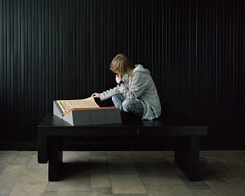 Sharon Lockhart - Ola, "AS THE HEART SPREADS JOY..."  Little Review no.174 (8870), June 23, 1939, National Library of Poland, Warsaw, February 3, 2017