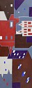 Jay Isaac, Mural Study 4 - Mural for the Side of an Apartment Building
2020, acrylic on canvas