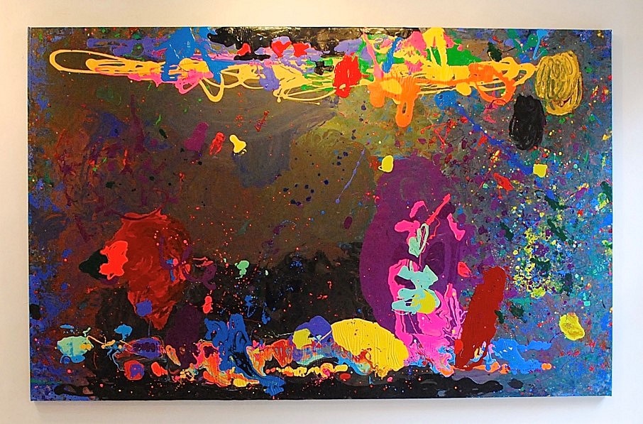 Peter Reginato
Tinkerbell, 2018
enamel on canvas, 76 x 120 in.