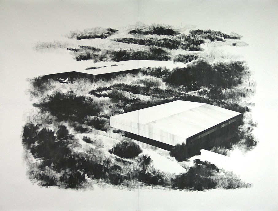 Gamaliel Rodríguez
Figure 1815, 2017
graphite, 76 x 152 in.