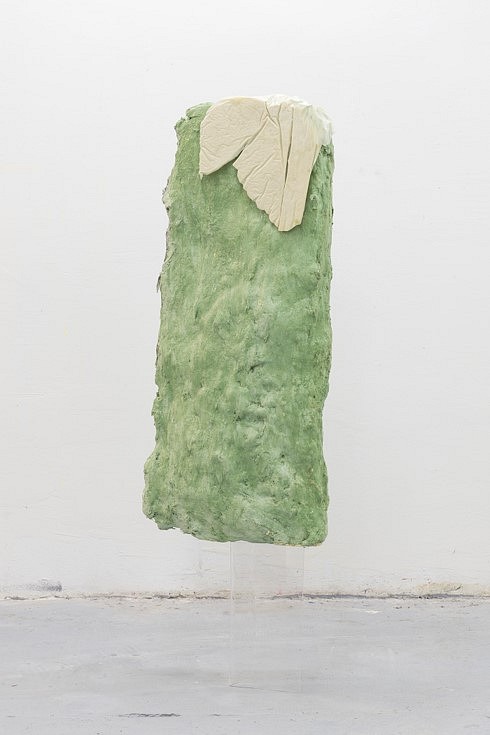 David Benarroch
Gigi, 2020
resin, cement, latex emulsion, polyurethane foam, fiberglass fiber, welded metal reinforcement, pigment, a found acrylic glass, 47 x 18 1/2 x 7 1/2 in.