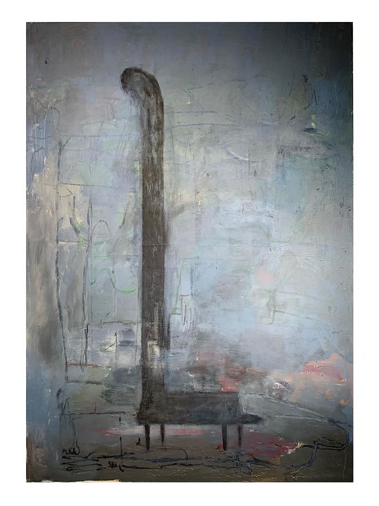 Ted Gahl
Large Shaker Stove, 2020
acrylic, oil pastel, Moroccan pigments, graphite, colored pencil, china marker, chalk on canvas, 84 x 60 in.