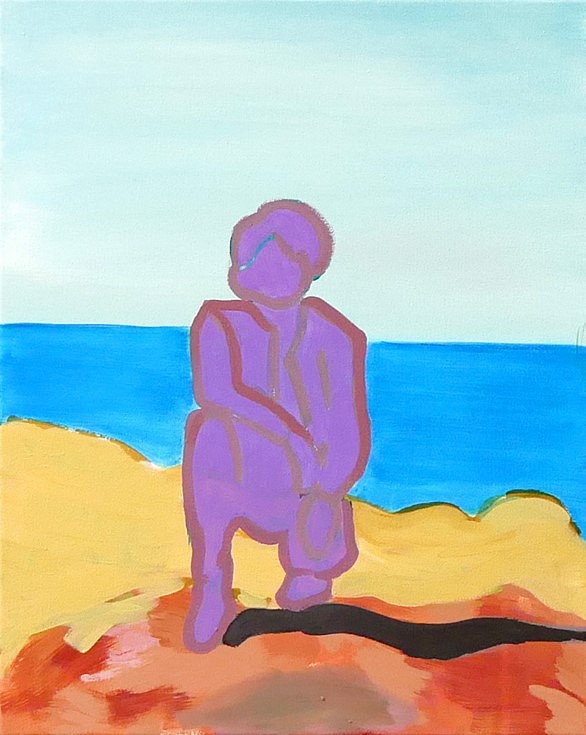 Surya Gied
Freedom to see and hear, 2020
acrylic on canvas, 15 x 11 in.