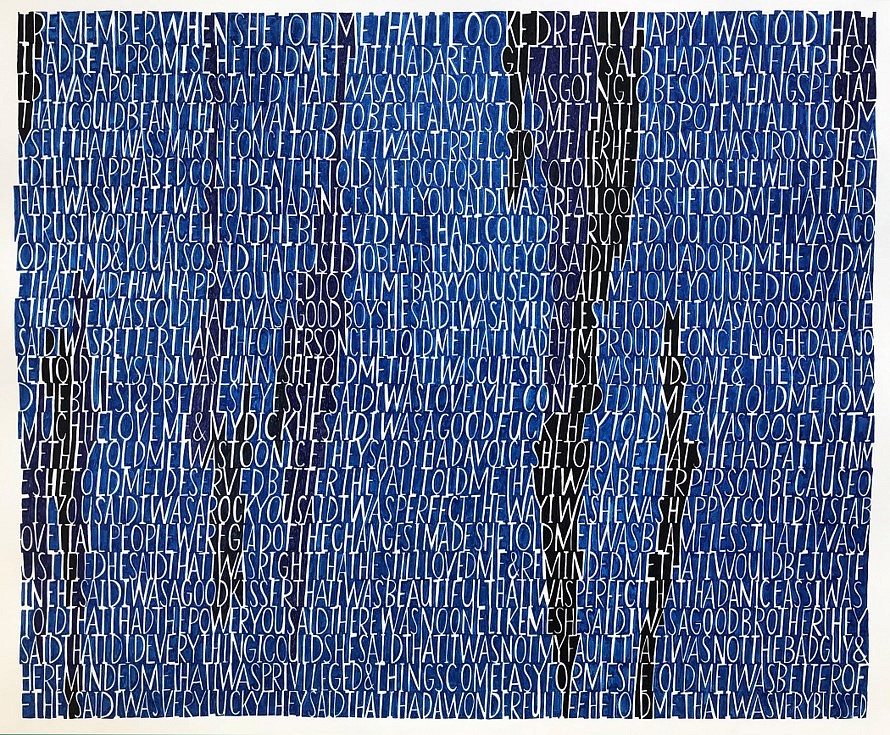 Christopher Jagmin
I heard you, 2020
micron pen on paper, 26 x 30 in.