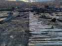 Strijdom van der Merwe, Arranging a line. Jonkershoek, Stellenbosch
2020, found wood on site