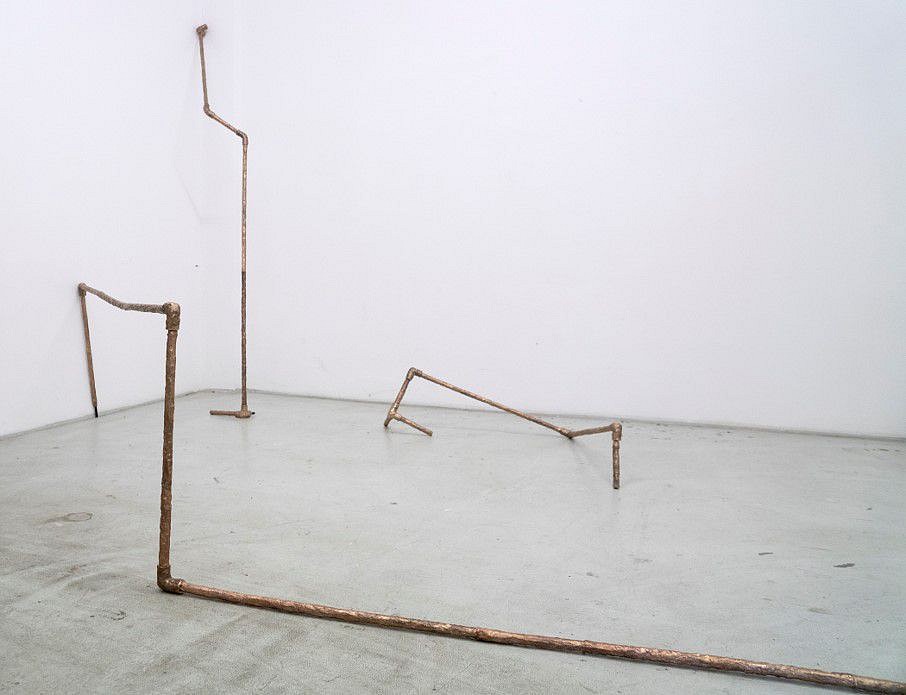 Lou Baltasar
Joints, 2021
casted modular bronze stick-pieces and bronze connections, Variable Dimensions, the longest here approximately 11.4 x 3.9 x 2 feet