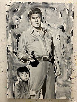 Miroslav Antic
Old Enemies of Peace, 2021
oil on canvas, 62 x 42 in.