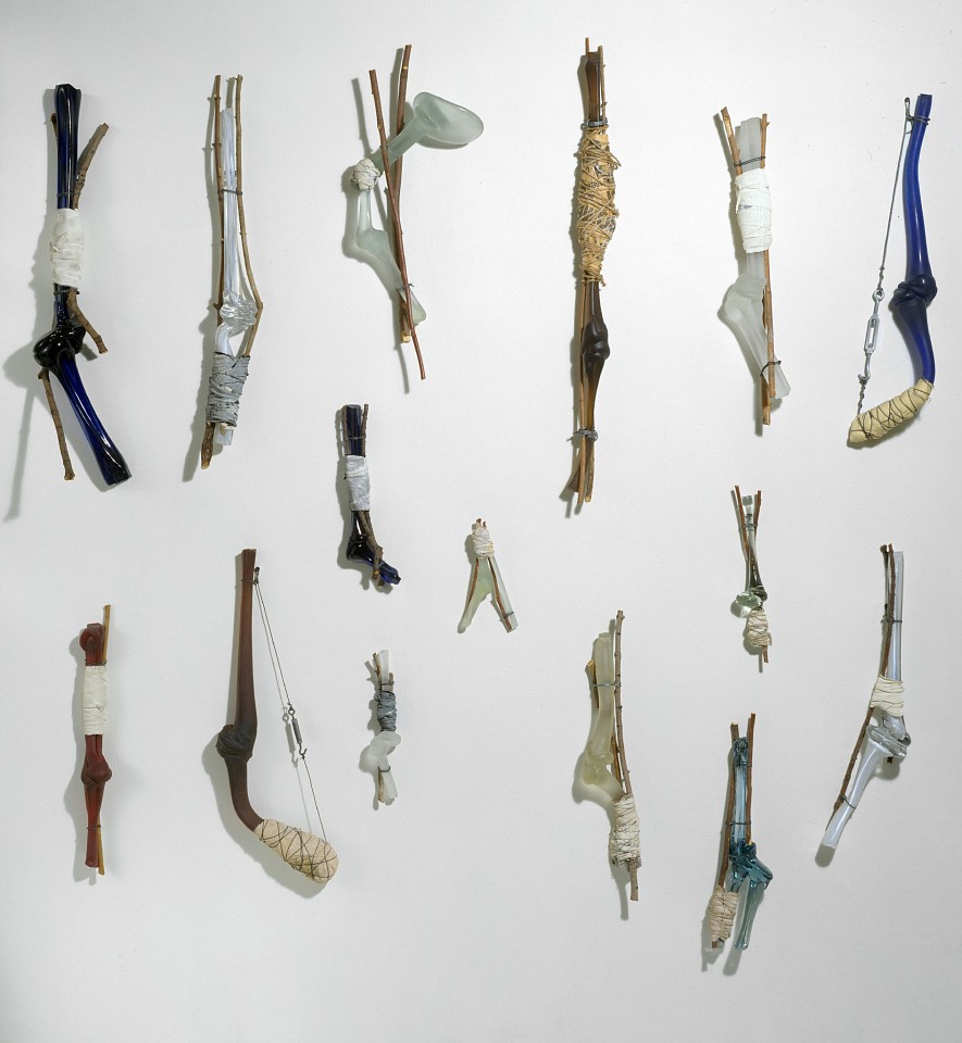 Michael Aschenbrenner
'Damaged Bone Series #2, 1995
75 x 85 in.