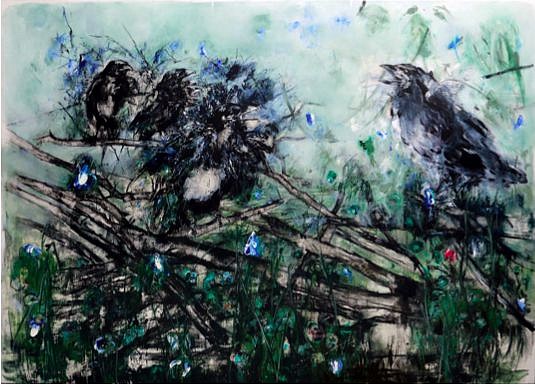 Isabel Aguera
BIrds, 2020
oil on canvas, 275 x 200 cm