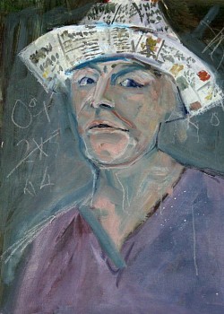 Patricia Hurl - Self Portrait