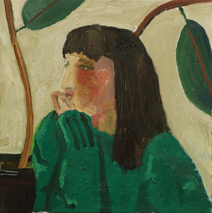 Mark Milroy
Celeste, 2022
oil on canvas, 16 x 16 in.