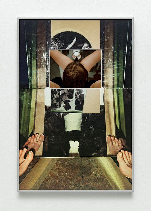 B. Ingrid Olson
Coming in with your back turned, 2021-2022
Inkjet print and UV printed matboard in powder-coated aluminum frame, 29 x 19 1/4 x 1 1/4 in.