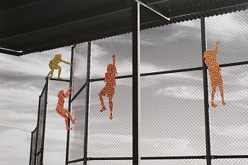 Patrick Waterhouse -&nbsp;This Way Up. Restricted with Melinda Napurrurla Wilson, Polly Anne Napangardi Dixon, Kirsten Nangala Egan and Delena Napaljarri Turner