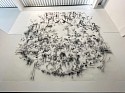 Ian Andrews, Atlas 1
2021, pen & ink, spray paint on paper