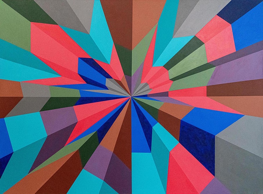Ebtisam Abdulaziz
Untitled (3), 2016
acrylic on canvas, 48 x 36 in.