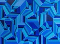 Ebtisam Abdulaziz, The Blues
2022, acrylic on canvas