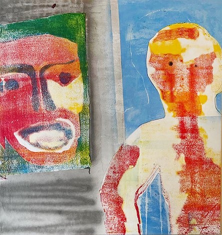 Brett Amory
Me No Head, 2023
ink and oil on canvas, 55 x 60 in.
