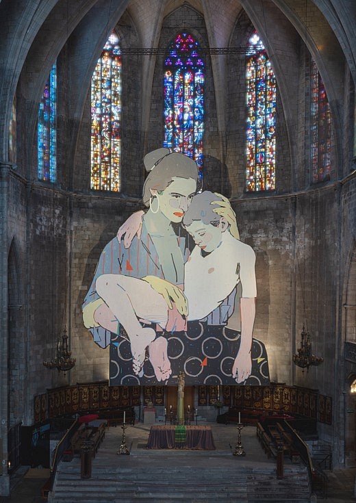 Aryz
Criança, 2023
acrylic on canvas, 46 x 32.8 feet