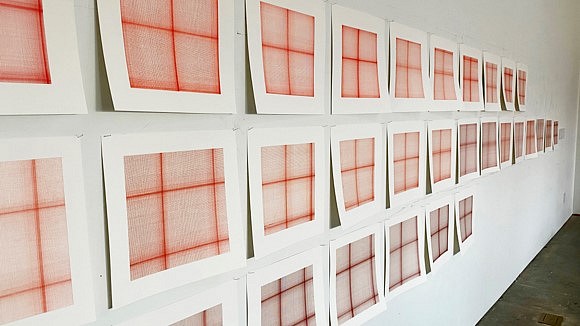 Jill Baroff
New York Harbor (August 12 - September 11, 2021), 2021-2022
pigmented ink on Japanese gampi mounted on rag, 31 drawings, 16 x 16 inches each