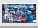 Chris Dorland, Untitled (leviathan)
2021, acrylic polymer, pigment, gesso, UV coating with aluminum stretcher bars on linen