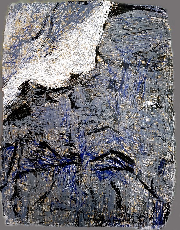 Sanjay Roy
Untitled iii, 2022
acrylic on paper 600 GSM of Archival quality, 32 x 23 in.