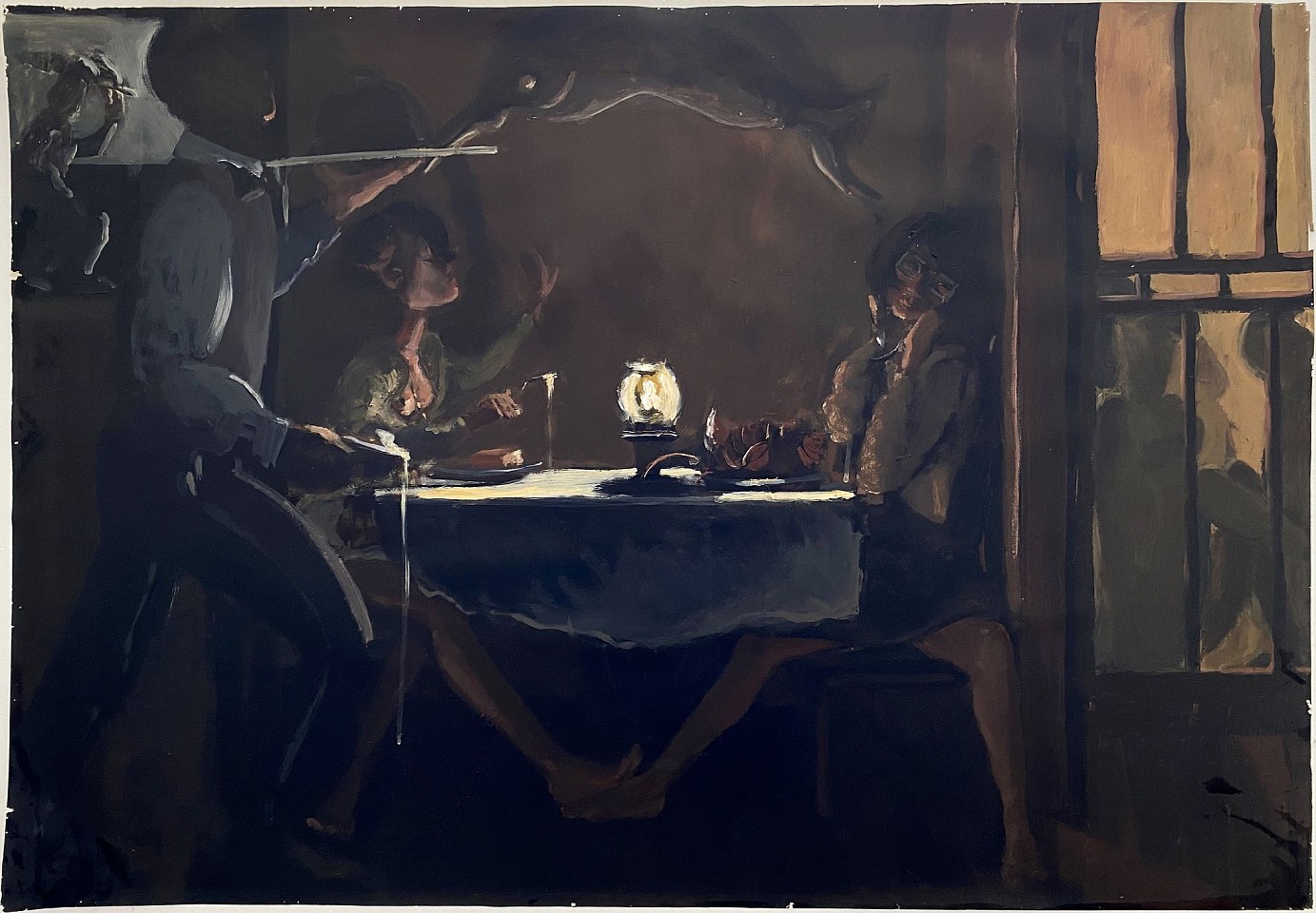 Joseph Barron
FoodieFootsie, 1988
acrylic on paper, 40 x 52 in.