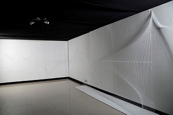 Parul Gupta - Notes on Movement Site Specific Drawing in Space #2