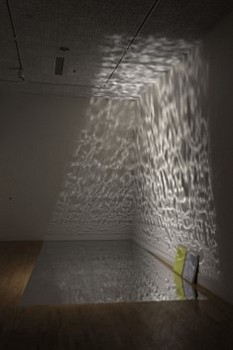 Charles Matson  Lume - partial exhibition view of ""As if nothing (for Bashō)""