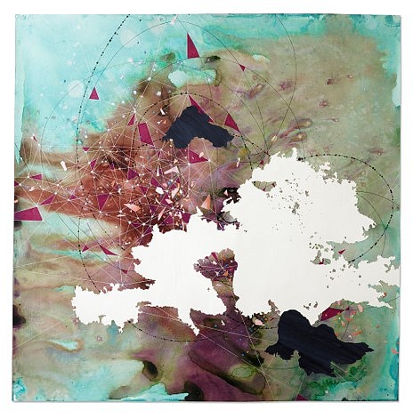 Valerie Britton
Reverberation #62, 2019
acrylic, ink, colored pencil, and collage on paper, 36 x 36 in.