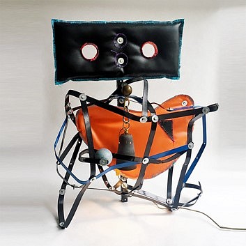 RM Fischer
RMF5223, 2020
mixed media, electric light, 40 x 35 x 14 in.