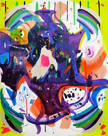 Joanne Greenbaum
Untitled, 2018
oil and acrylic on canvas, 60 x 48 in.