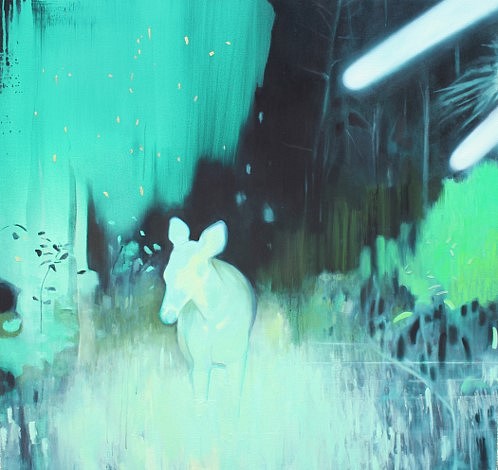 Jena Thomas
Magic Hunt, 2024
oil on canvas, 50 x 48 in.