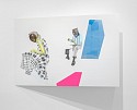 ruby onyinyechi amanze, Breakfast
2023, ink, graphite, screen-print, photo transfers on paper mounted to Dibond