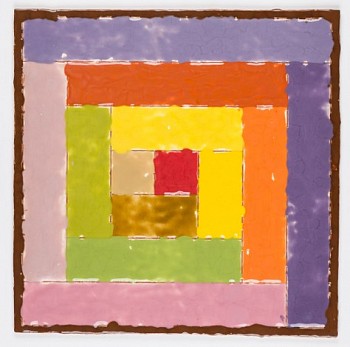 Polly Apfelbaum -&nbsp;PA Abstract: Log Cabin