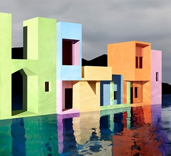 James Casebere -&nbsp;Balconies