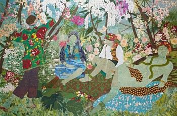 Dinora Justice -&nbsp;Portrait 51 after Delacroix Women of Algiers