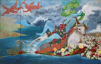 Dinora Justice -&nbsp;Portrait 60 after Titian's The Rape of Europa