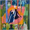 Nereida Garcia-Ferraz, Who Knows What Happens Up There
2023, oil on canvas